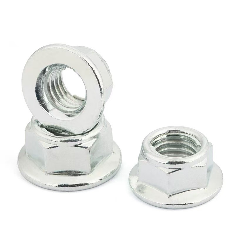 六角锁紧螺母 法兰U帽 U帽 六角法法兰帽 进口