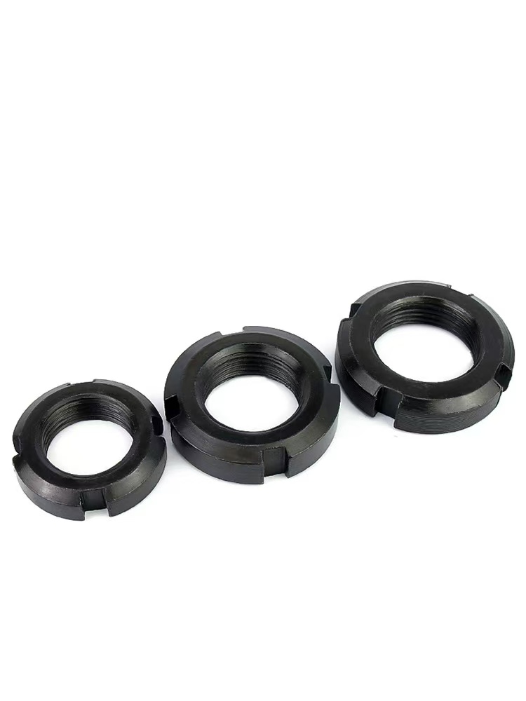 轴承圆螺母 圆螺帽 +止动垫圈