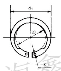 反向轴用挡圈ISTW 反向孔用挡圈IRTW /DIN1408/M1408 /DIN1308/M1308