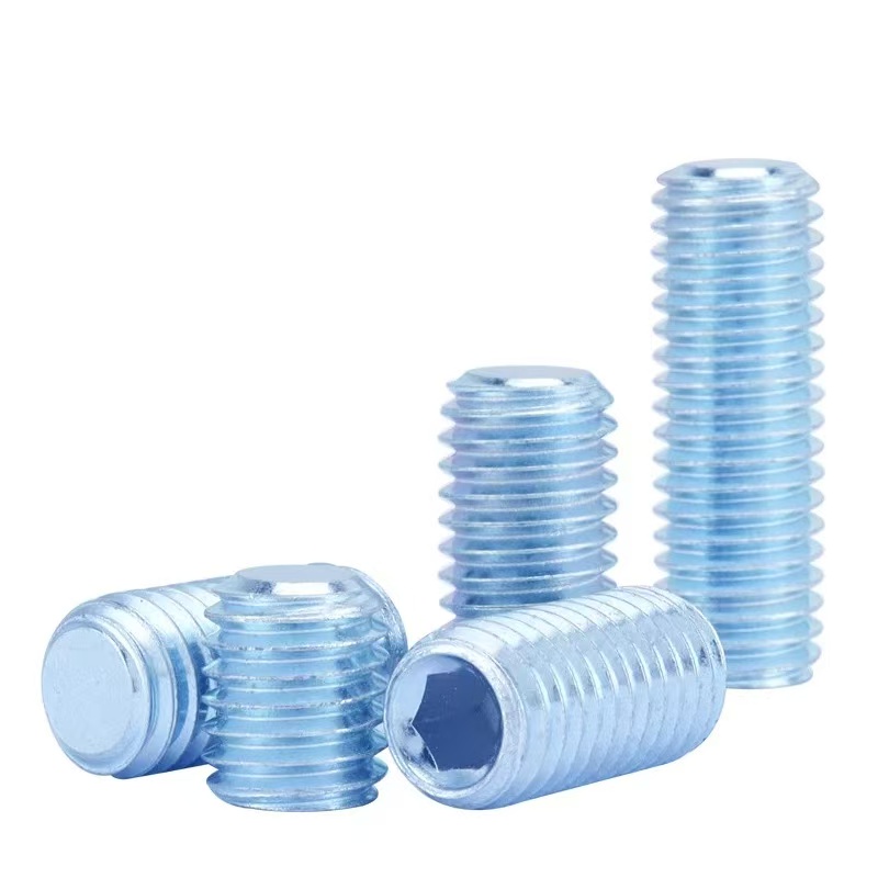 紧定螺钉_无头螺钉_机米 DIN913(平端)，DIN914(锥端)，DIN915(凸端)，DIN916(凹端) GB77 GB78 GB79 GB80 IS