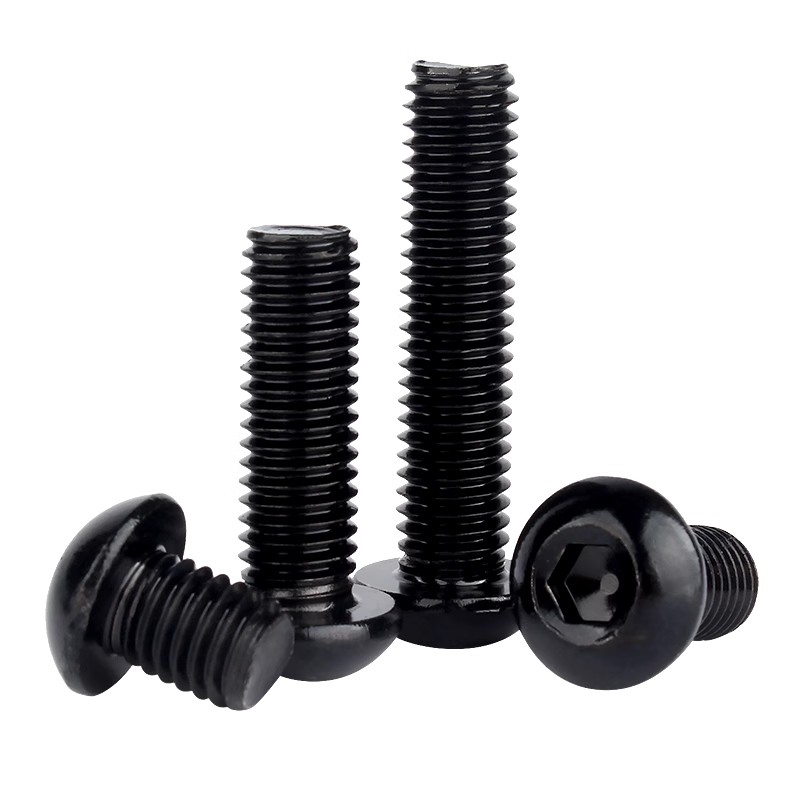 内六角圆头螺钉 内六角圆头螺钉 圆杯 ISO7380，GB70.2 ISO7380-2 JIS B 1174